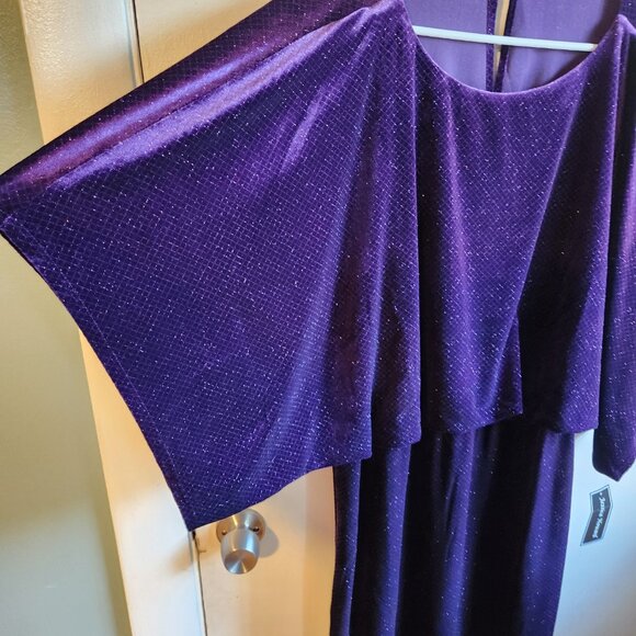 Jessica Howard Velvet Blouson dress NWT! - Picture 4 of 6